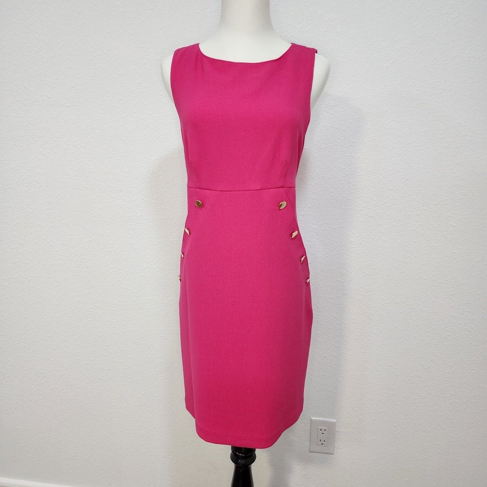 TRINA TURK FUCHSIA HEARTFELT DRESS